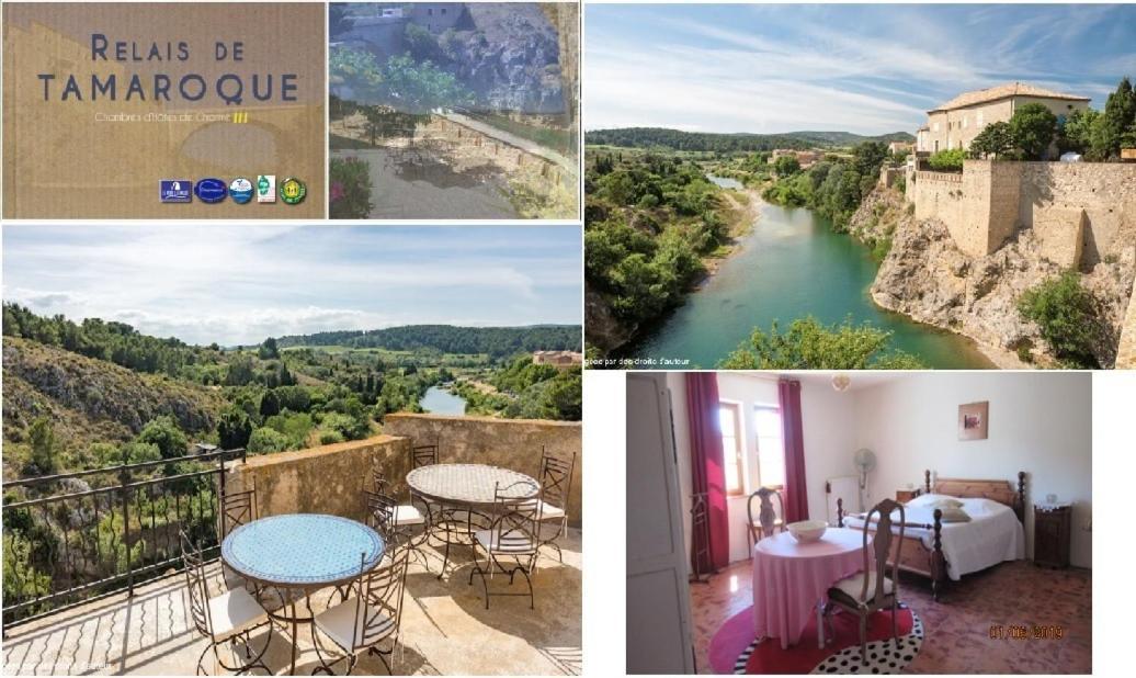 Portel-des-Corbieres Le Relais De Tamaroque酒店 外观 照片